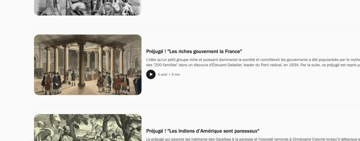 Sur France Culture, un podcast fait de la publicité à répétition pour un livre de Xavier Mauduit, omniprésent à l&rsquo;antenne de cette même radio…
