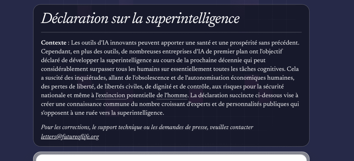 Des scientifiques, des intellectuels, s&rsquo;expriment et s&rsquo;engagent, sur et contre une « super intelligence » inhumaine… anti humaine.
